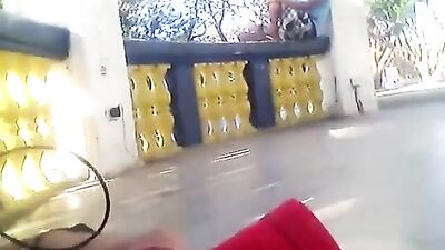 Public Gazebo Pounding: The Amateur Solo Voyeur Returns!