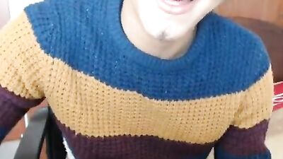 Latin Lust: Amateur Web-Cam Hottie Strips Live for You!