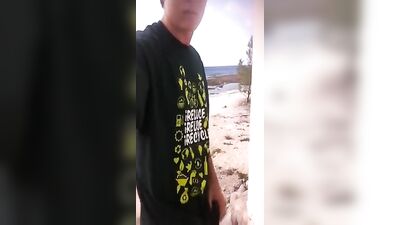 At The Beach: Amateur Solo Web-Cam Revival!