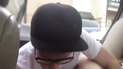 Teen Cocksucking Adventure: Parking Lot Exploration