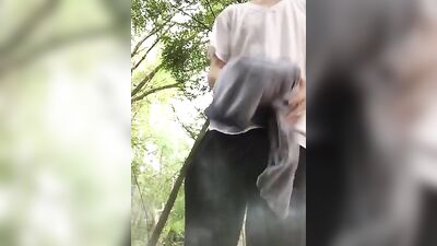 Wild Woods Public Wank - Amateur Outdoor Solo