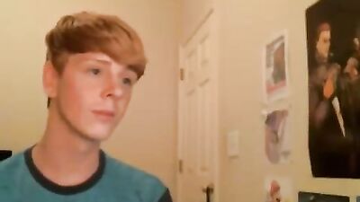 Self-Satisfaction: Red-Headed Amateur Cumshots