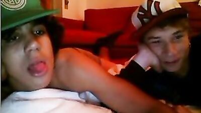 Gangbang Handjobs on Cam: Two Friends Reunite for a Hot Web-Cam Session!