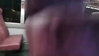 Bus hand jobs: Cum Shots Public Outside Handjob