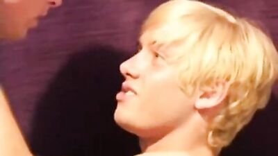 Gleaming SeXXXy Blonde Bottom with a Hot Ass! - Gay Porn Video