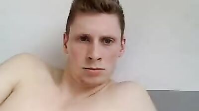 German White Skin: Amateur Blond Boys Ass Play!