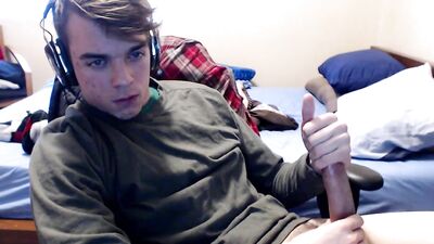 Cute young blond blue eyes