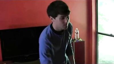 College Boys Bareback: Double Penetration Orgy!