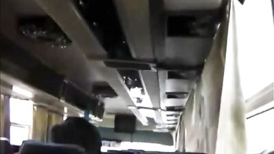 Bus to Morocco: Cum Shots Solo Public Outside