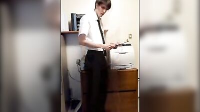 Skinny Twink Cum Shot Violation