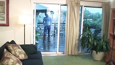 Stormy Desire: Gay Porn Action on Rainy Day