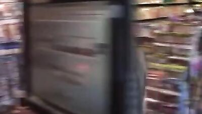 3-Way Gay Sex in the Porn Store: Cum Shots Fun Big Cocks!