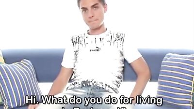 Mouthful of Cum - A Solo Job for the Handsome Boy!