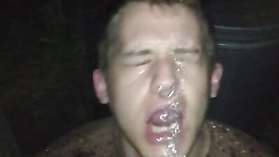 Nice eyes drink the piss