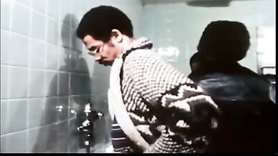 Orgy in the Mens Room: Wild Bareback Action!