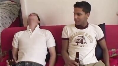 Gay Porn: Hammered & Horny - Cum Shots & Oral First Time