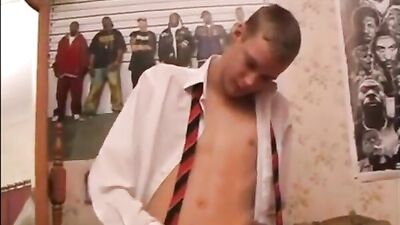 Gay Porn: Cum Shots and Handjobs After a Day of Testing