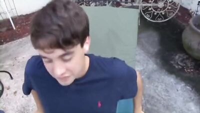 Sex by the pool: A Gay Porn Oral Action Cum Shots Video