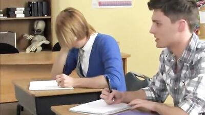 Blowing the Brains: Cum Shots Oral Handjob Delight!