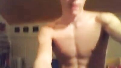 Young Web-Cam Boy Explosion!