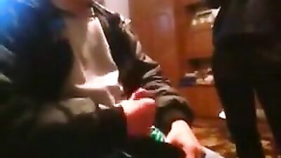 Old Friends Watch Porn together - Web-Cam Handjob