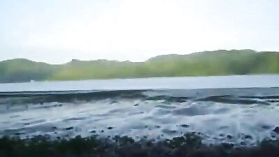 Asian Boy Wanks At Lake