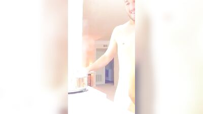 Fuck & Prepare Dinner: Amateur Web-Cam Action! - Gay Porn Video