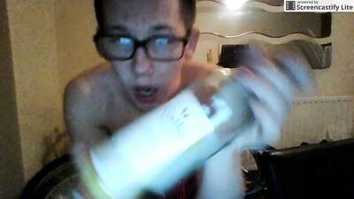 GGBT Drunk English Lad - First Time Amateur Orgies!