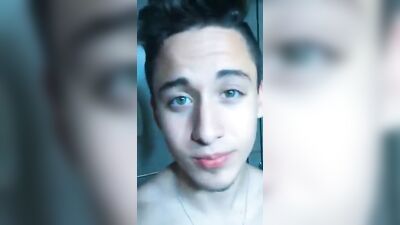 Green Eyes Hunk Cock Tease
