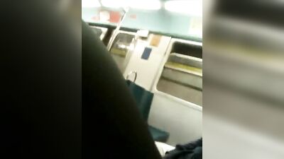 On The Wat to School - Cum Shots Web-Cam Handjob!