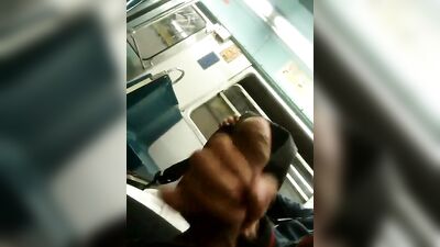 On The Wat to School - Cum Shots Web-Cam Handjob!