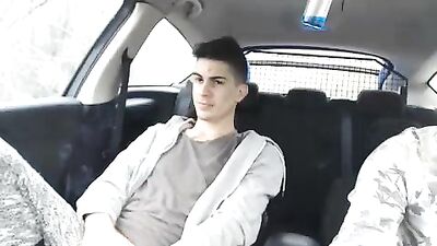 Cam in the Car: Amateur Cum Shots and Handjobs - A Gay Porn Video Adventure