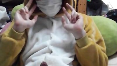 Breathless Furry Fury: Asian Cum Shots Web-Cam