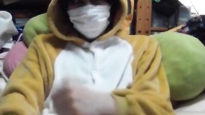Breathless Furry Fury: Asian Cum Shots Web-Cam