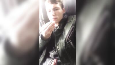 Jonny in the Buss Cum Shots Web-Cam!