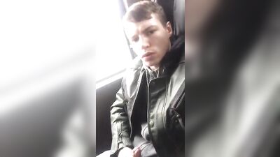 Jonny in the Buss Cum Shots Web-Cam!