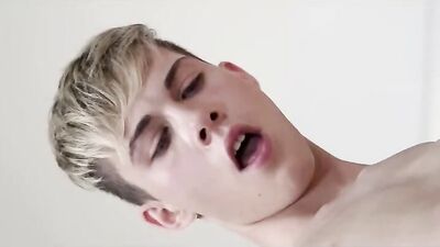 Barebacking the New Blond Guy: Action Bareback Ass Play