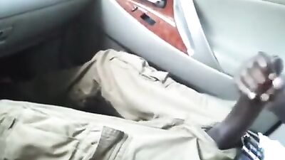 Horny Flight Passenger: Black Web-Cam Public Outside Adventure