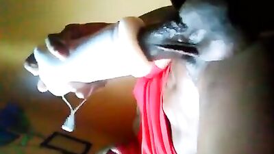 Black Twink Megaload: Cum Shots Solo Explosion