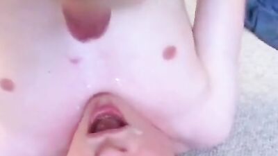 In Your Face: Amateur Cum Shots Solo