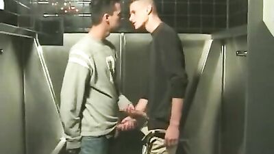 Raw Encounter in the Bathroom or Bareback Passion in the Bathroom