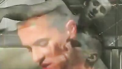 Raw Encounter in the Bathroom or Bareback Passion in the Bathroom