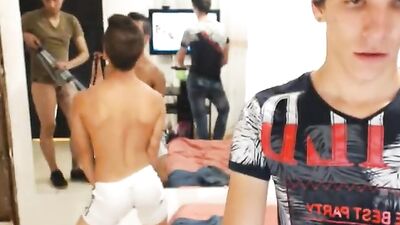 GayPornThreeHotGuysCrazyFun