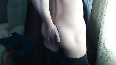 Showing Off His Ass: Web-Cam Solo Gay Porn Video!