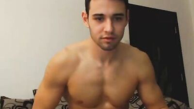 Jerking Meat: Amateur Web-Cam Solo Standing Stands Out!