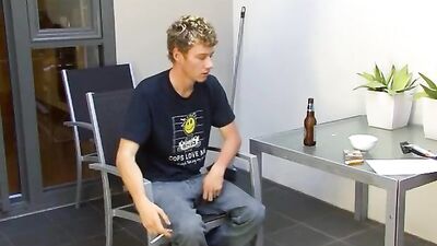 Alans Unexpected Adventure: Amateur Blond Boys Ass Play!