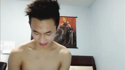 Asian Web-Cam Bisexual Smooth Body Hard Cock Young Guy
