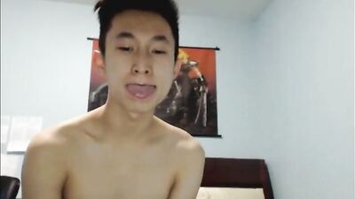 Asian Web-Cam Bisexual Smooth Body Hard Cock Young Guy