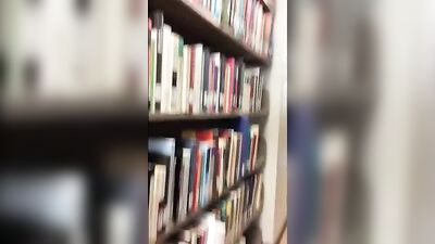 Library Lust: Amateur Cum Shots & Handjobs