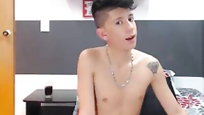 Latino Boy Fun Ass Play Handjob Show - Passionate and Steamy Action with Latin Men